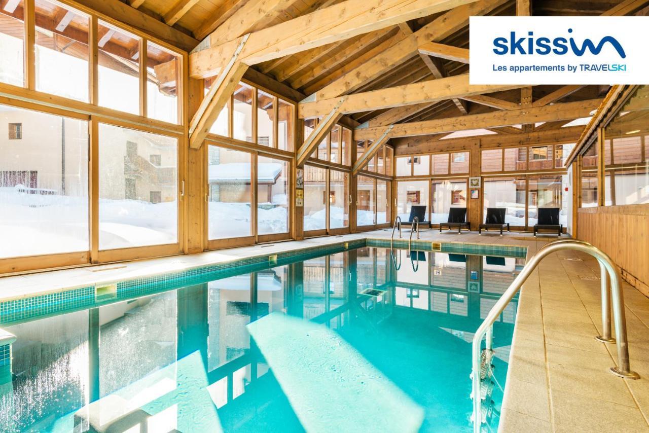 Travelski Home Premium - Residence Les Chalets D'Edelweiss 4 Etoiles La Plagne Bagian luar foto