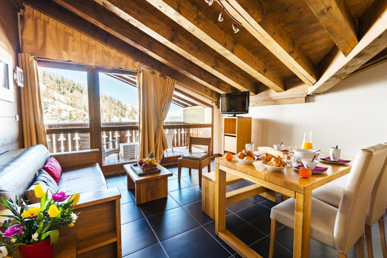 Travelski Home Premium - Residence Les Chalets D'Edelweiss 4 Etoiles La Plagne Bagian luar foto