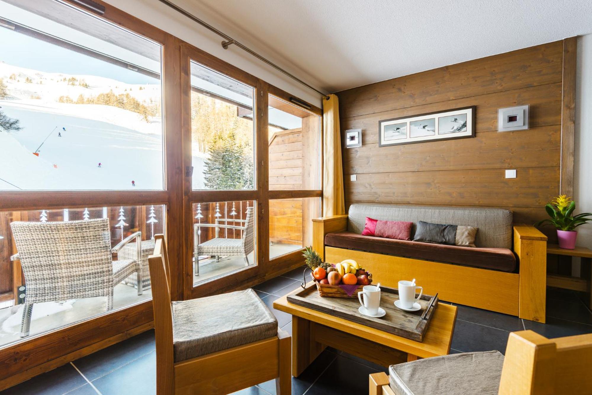 Travelski Home Premium - Residence Les Chalets D'Edelweiss La Plagne Bagian luar foto
