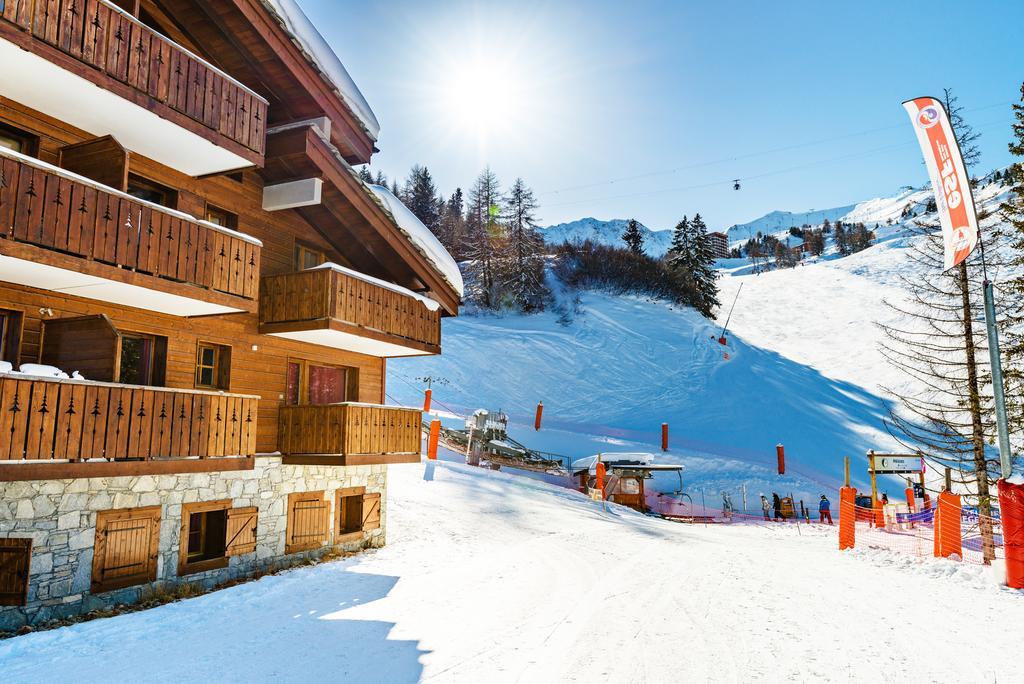 Travelski Home Premium - Residence Les Chalets D'Edelweiss La Plagne Bagian luar foto