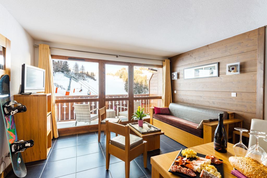 Travelski Home Premium - Residence Les Chalets D'Edelweiss 4 Etoiles La Plagne Bagian luar foto