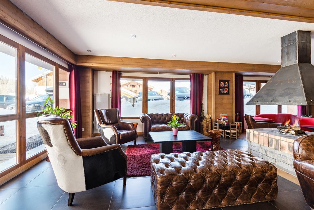 Travelski Home Premium - Residence Les Chalets D'Edelweiss 4 Etoiles La Plagne Bagian luar foto