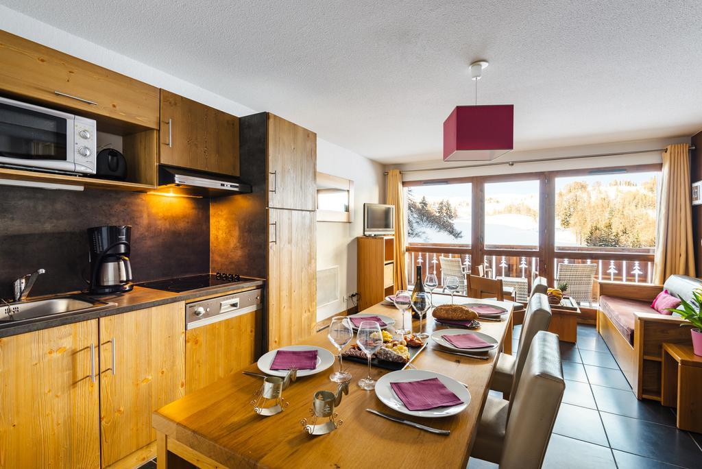 Travelski Home Premium - Residence Les Chalets D'Edelweiss 4 Etoiles La Plagne Bagian luar foto